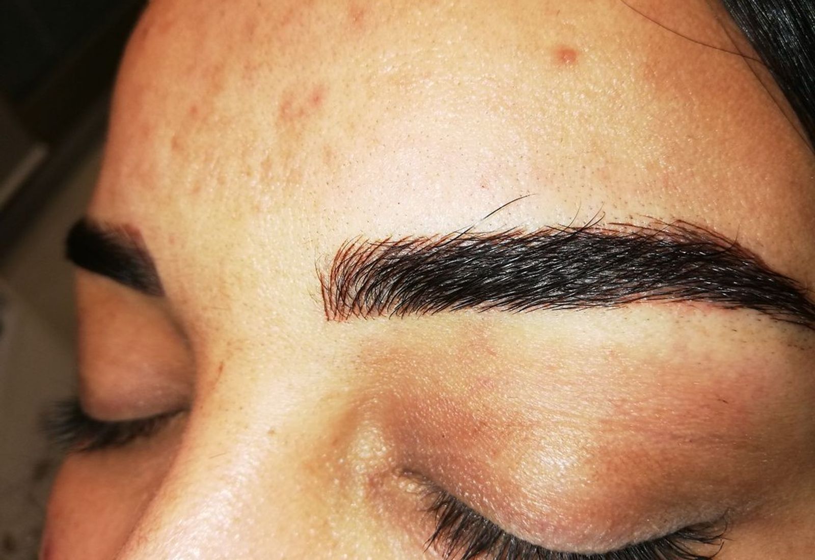 Sourcils · Sourcil Poudré (poudré) — après